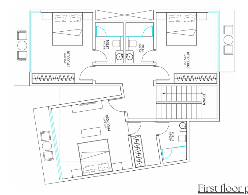 First Floor Plan Layout